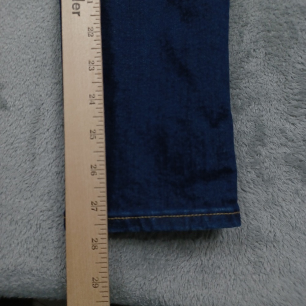 J Crew Jeans Womens 27 Blue Denim Classic Toothpick Preppy Pockets Cotton - Picture 6 of 7